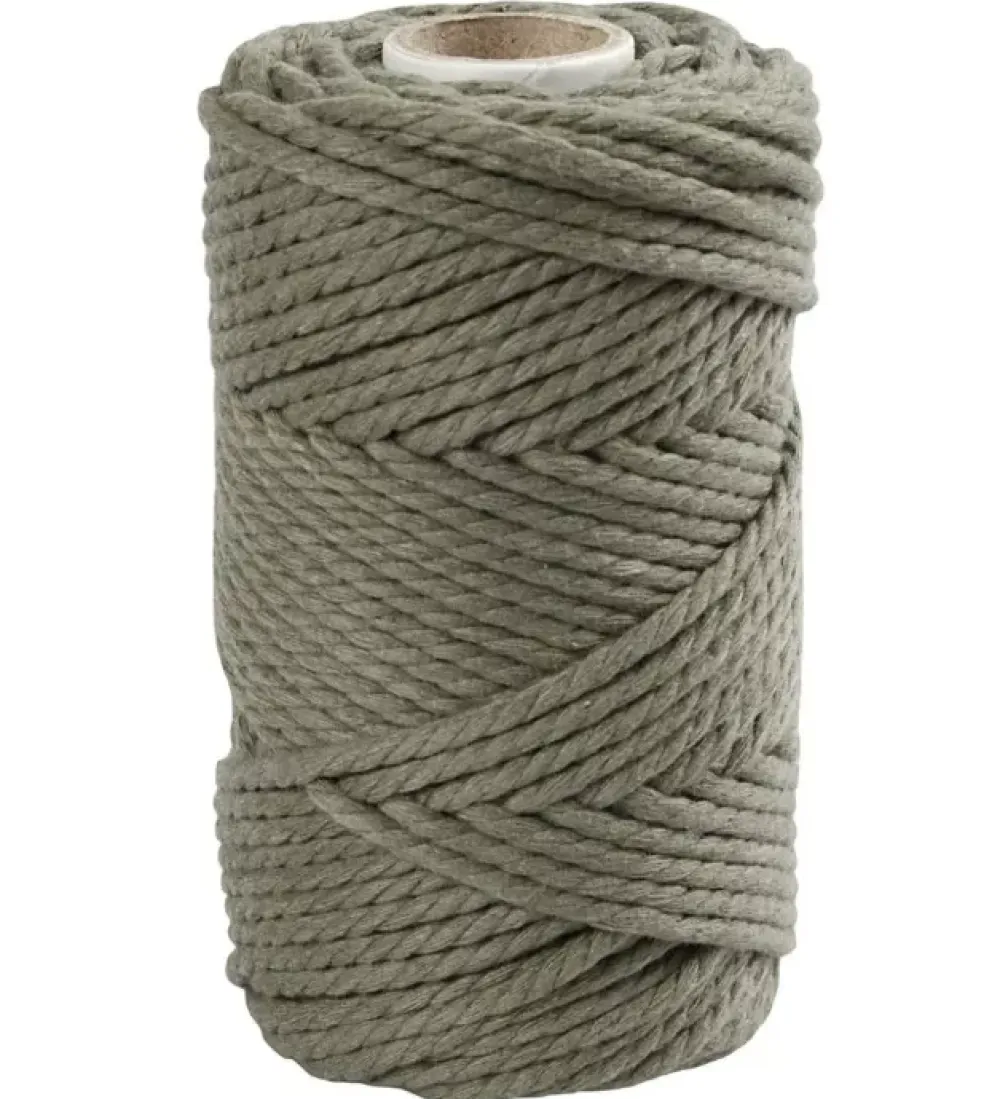 Sale Cuerda de Macramé Verde Musgo 4mm Macramé