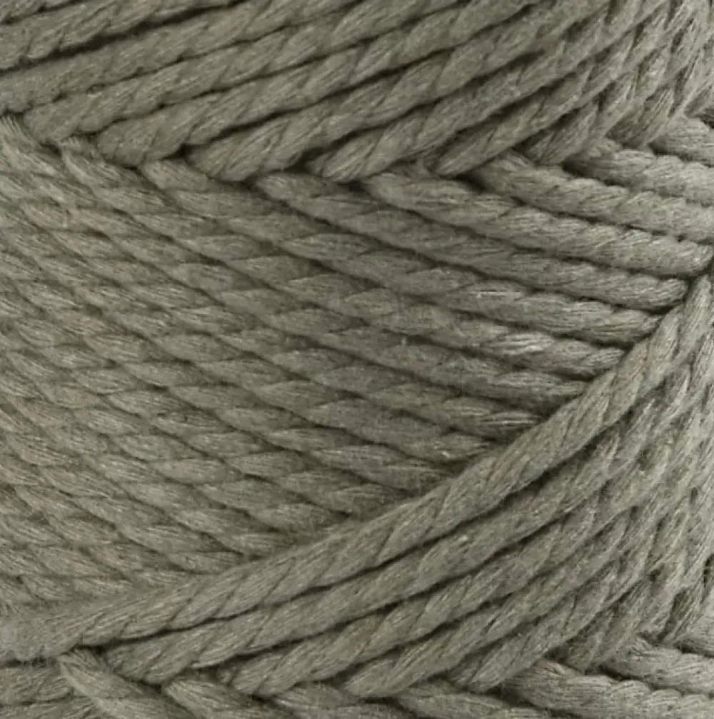 Sale Cuerda de Macramé Verde Musgo 4mm Macramé