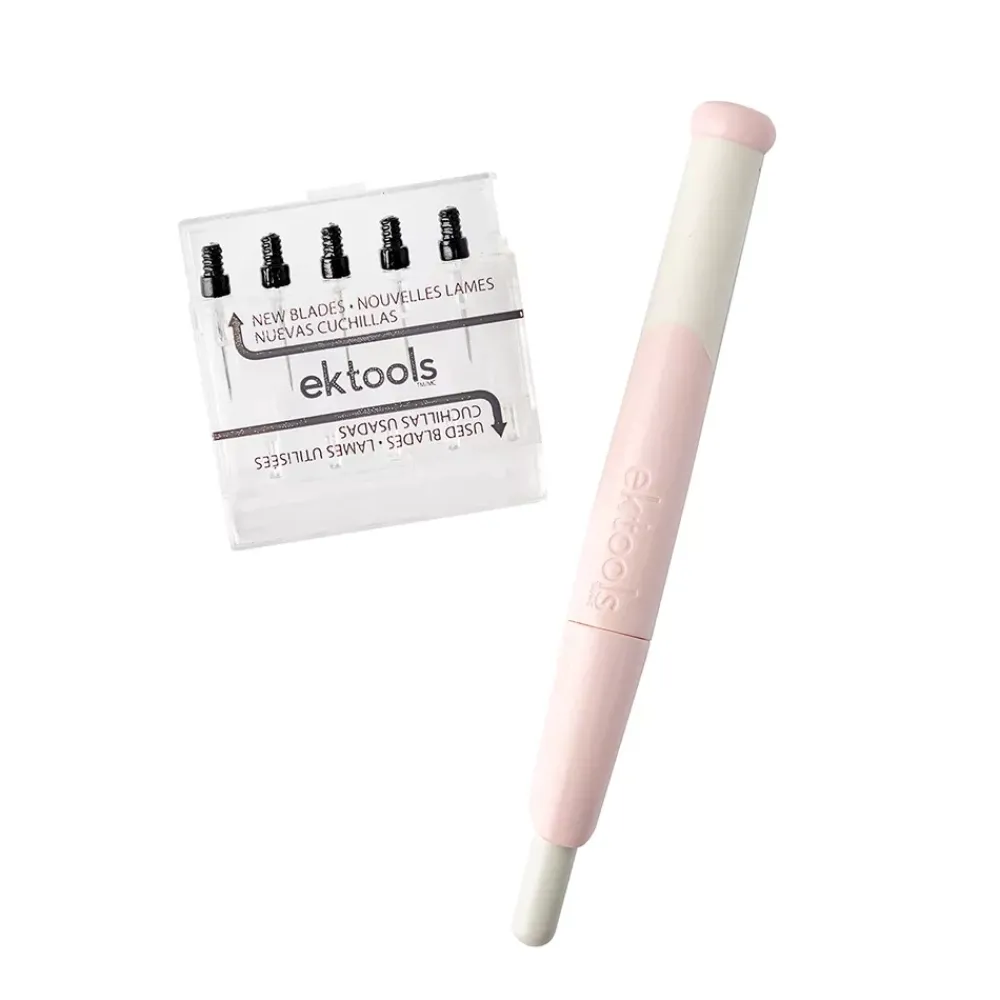 Discount Cutter de Precisión Retráctil Rosa Herramientas De Corte|Goma Eva Fofuchas