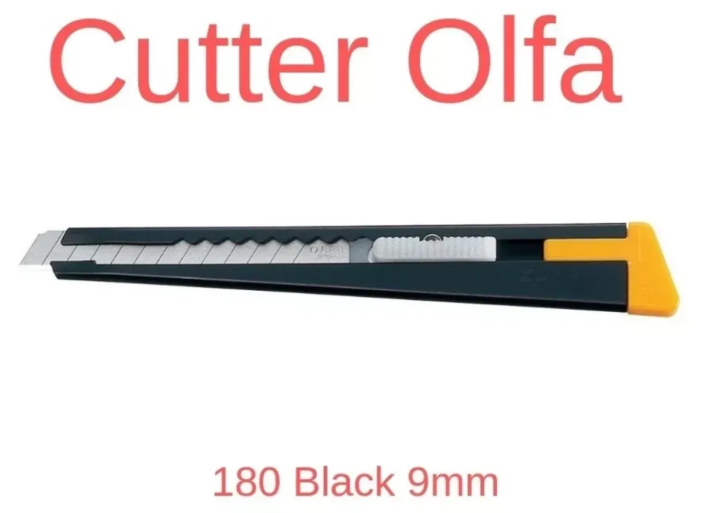 Sale Cutter 180 Black 9 mm. Goma Eva Fofuchas|Herramientas De Corte