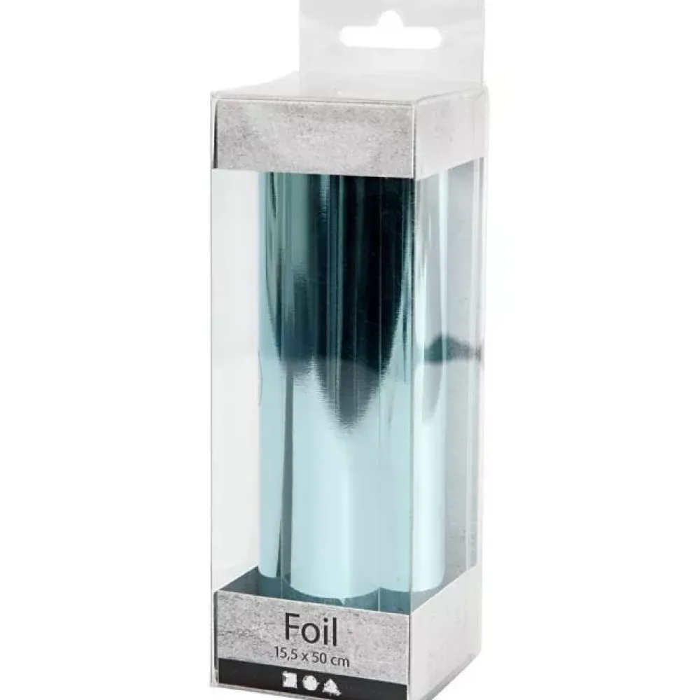 Outlet Deco Foil Transferible Azul Claro Papeles