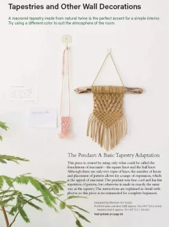 Discount Decorative Macrame 20 Stylish Projects for Your Home Labores Y Macramé