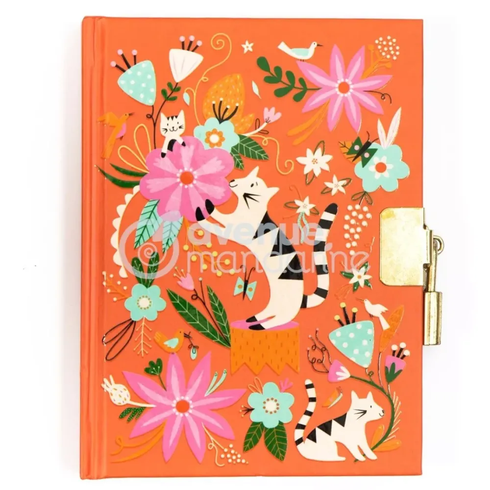 Sale Diario personal Gatos y Flores Niños Niños Y Regalos