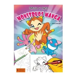 New Dibujo y Pinto Monstruos Manga Niños Niños Y Regalos