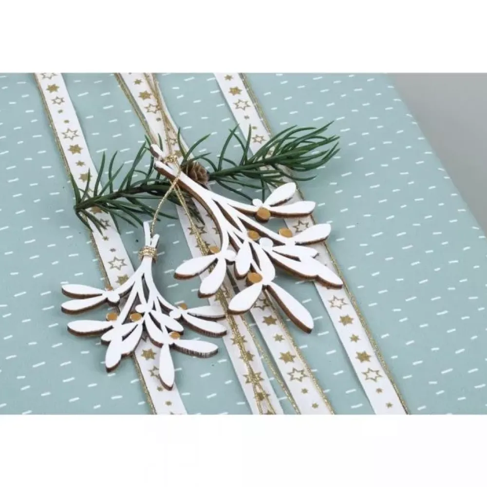 Online Die-Cuts de Madera Muérdago Maderas