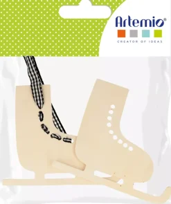 Online Die-Cuts de Madera Patines Imagine Xmas Maderas