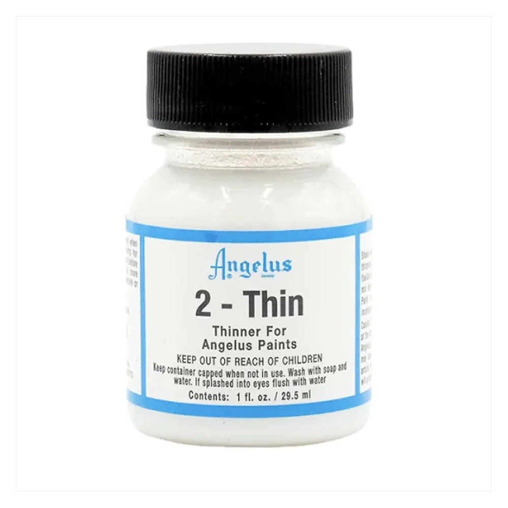 Diluyente aditivo pintura cuero 2-thin 29,5ml Barnices