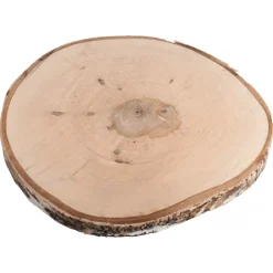 New Disco de madera redondo natural Maderas