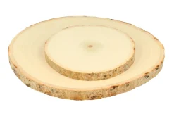New Discos de madera natural grandes Maderas