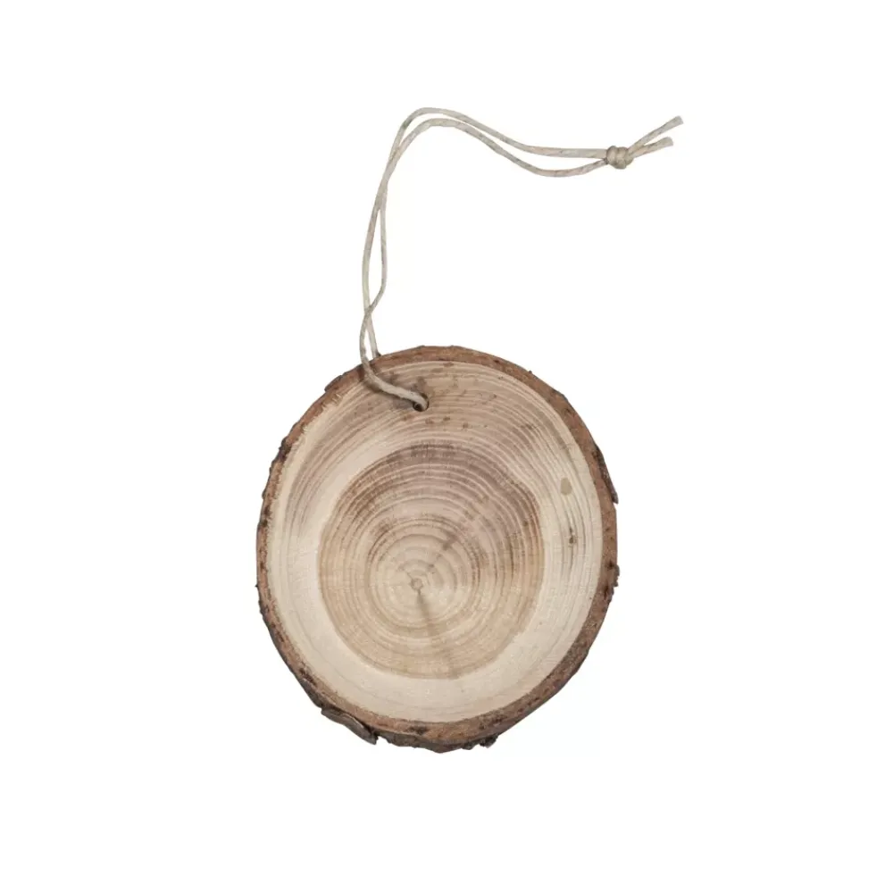Clearance Discos de madera redondos natural para colgar Maderas