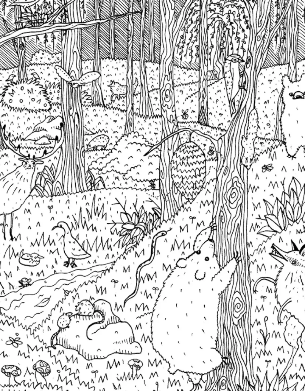 Clearance Doodlers Anonymous Coloring book Colorear