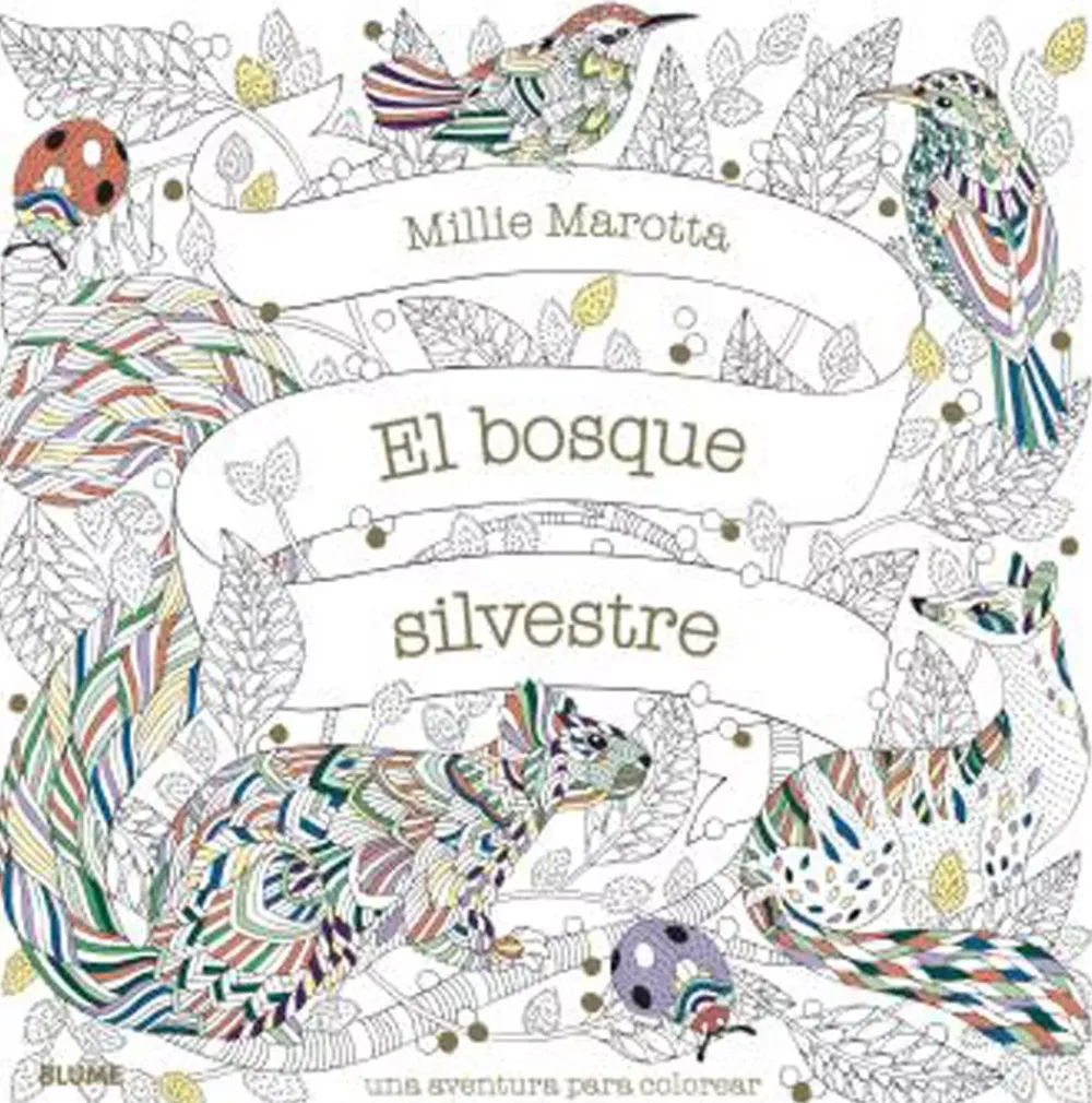 El Bosque Silvestre Libro de colorear Colorear