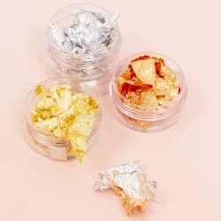 New Escamas Foil Flakes Copper Doraduras
