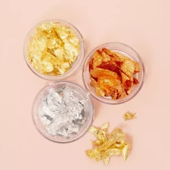 New Escamas Foil Flakes Copper Doraduras