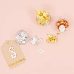 Escamas Foil Flakes Gold Doraduras