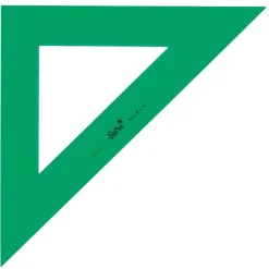 Clearance Escuadra Verde 25cm Herramientas De Corte