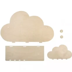 Estantería Nubes de Madera Maderas