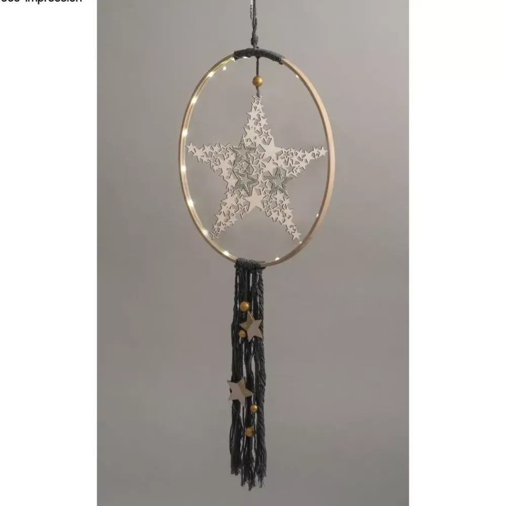 Clearance Estrella de estrellas de madera Navidad