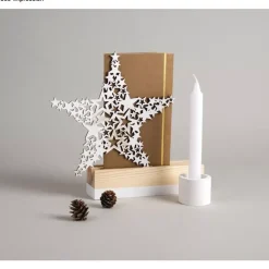 Clearance Estrella de estrellas de madera Navidad