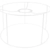 Sale Estructura para pantalla de lámpara 23cm Lámparas