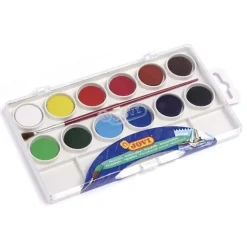 Sale Estuche 12 Pastillas Acuarelas 22ml Niños Niños Y Regalos