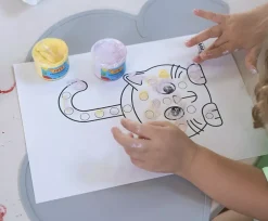 Best Estuche 5 pintura de dedos colores pastel Infantil