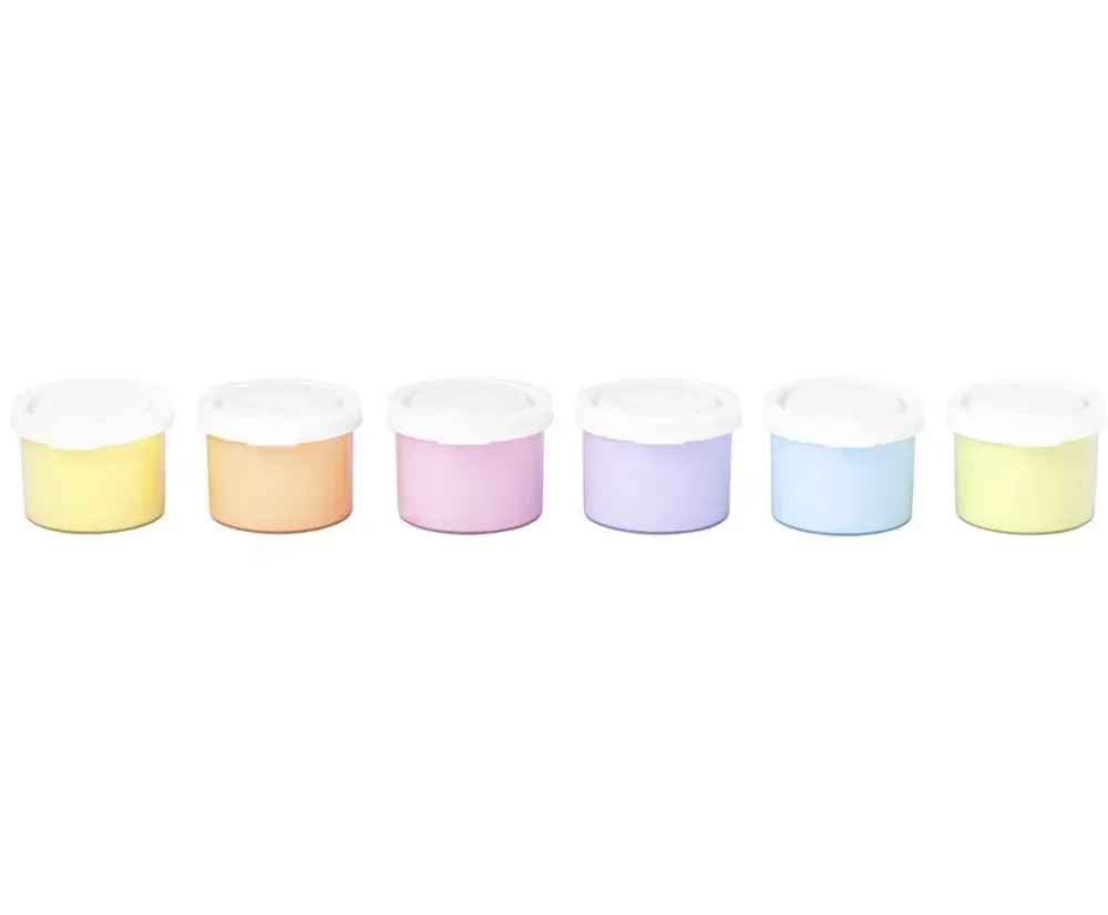 Best Estuche 5 pintura de dedos colores pastel Infantil