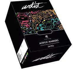 Best Estuche 24 Rotuladores Gama Artist Acrílicos Rotuladores