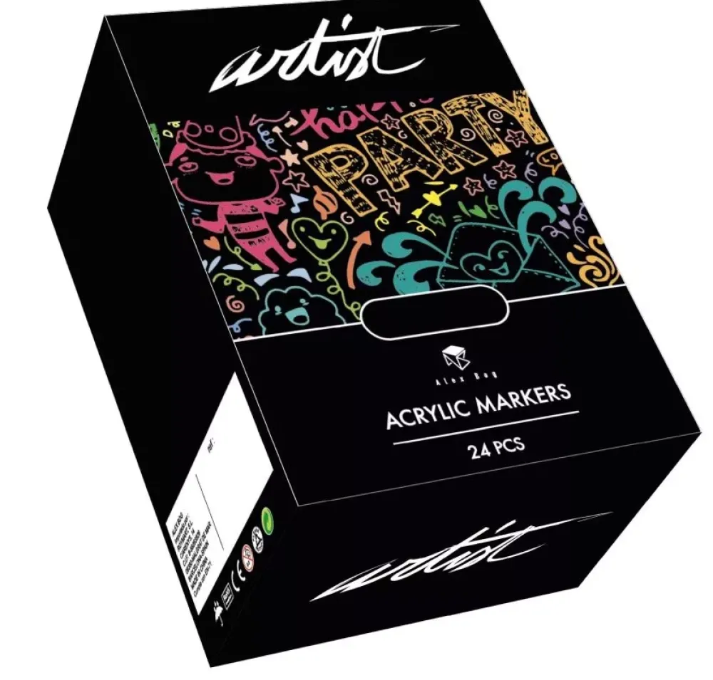 Best Estuche 24 Rotuladores Gama Artist Acrílicos Rotuladores
