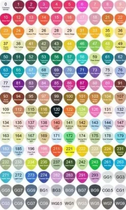 Discount Estuche 160 Rotuladores Luxury Canvas Gama Artist Rotuladores