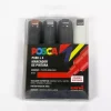 Estuche 4 rotuladores PC8K Colores Surtidos Uni Rotuladores