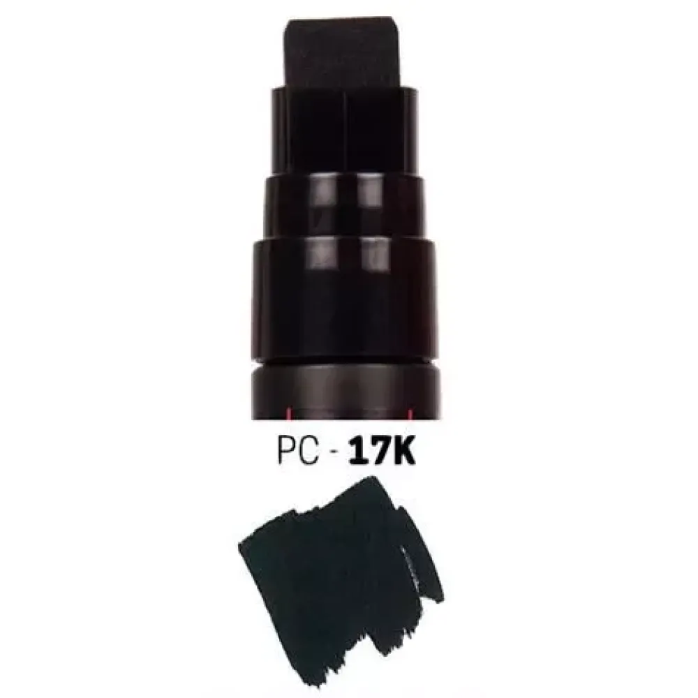 Discount Estuche 2 Rotuladores PC17K Blanco y Negro Uni Rotuladores