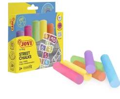 Estuche 6 tizas jumbo colores surtidos Infantil