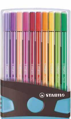 Best Estuche ColorParade 20 Rotuladores Pen 68 Gris/Azul claro Rotuladores