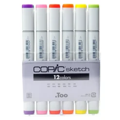 Clearance Estuche de 12 rotuladores Colores Básicos Sketch Rotuladores