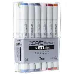 Clearance Estuche de 12 rotuladores EX-6 Sketch Rotuladores