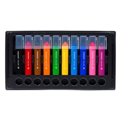 Clearance Estuche de 10 Rotuladores Kids Punta Gruesa Rotuladores