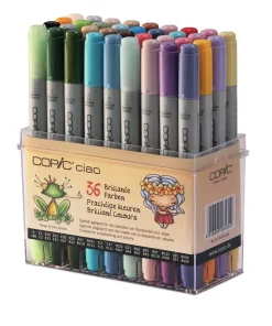 Sale Estuche de 36 rotuladores Tonos Brillantes Ciao Rotuladores