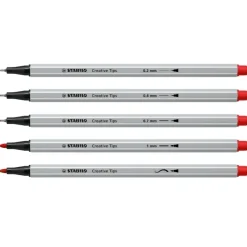 Estuche de Metal Arty 30 Rotuladores Vivos Creative Tips Rotuladores