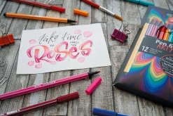 Best Estuche de Metal Arty 40 Rotuladores Pen 68 Rotuladores
