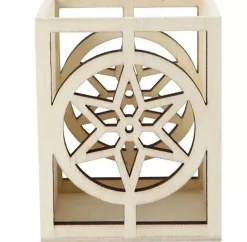 Outlet Farolillo de Madera Estrella Maderas