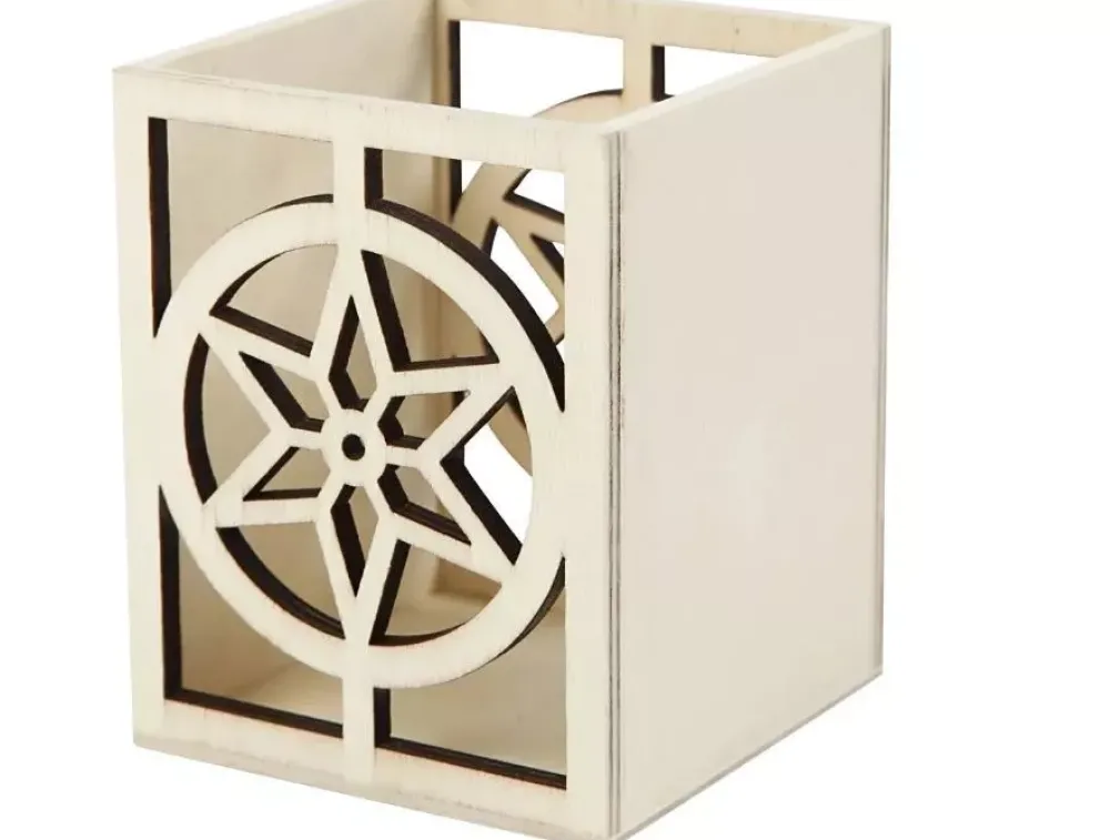 Outlet Farolillo de Madera Estrella Maderas