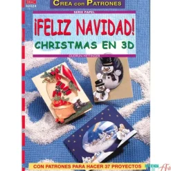 Outlet ¡Feliz Navidad! Christmas en 3D Papel Y Decoupage