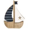 New Figura de Madera Barco Velero Maderas