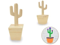 Hot Figura de Madera Cactus Maderas