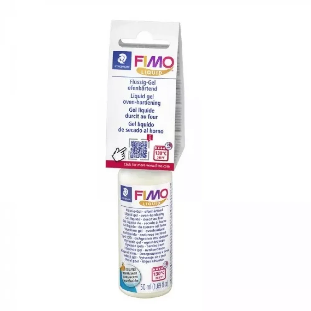 Online Fimo Líquido Gel Decorativo Translúcido 50ml. Pastas Moldeables