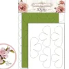 Hot Flor de Foamiran Rosa Blanca Dayka Goma Eva Fofuchas