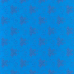 Clearance Foamy Goma EVA Brocado sobre azul 2mm Goma Eva Fofuchas