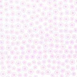 Discount Foamy Goma EVA Flor rosa fluo sobre blanco 2mm Goma Eva Fofuchas