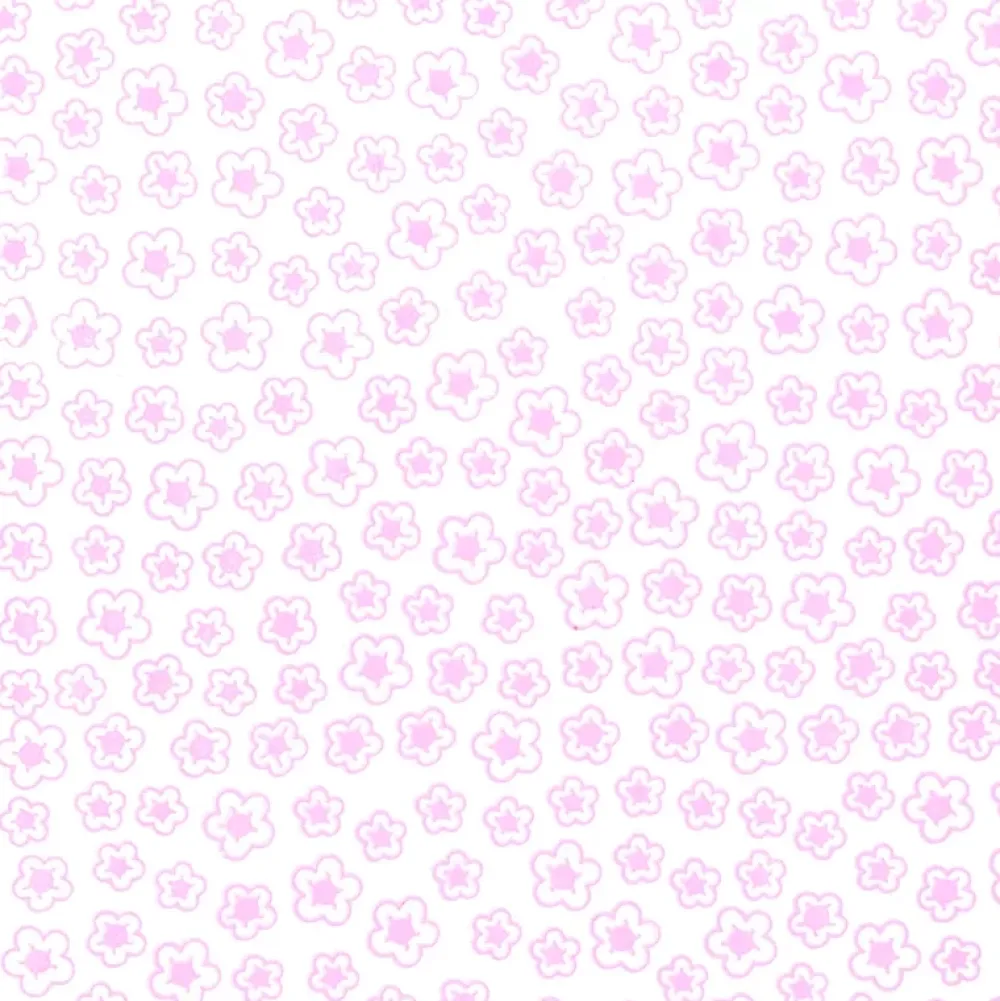 Discount Foamy Goma EVA Flor rosa fluo sobre blanco 2mm Goma Eva Fofuchas
